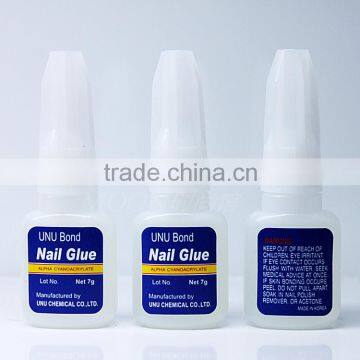 G4-012 Nail Glue ,UNU bond nail glue ,nail glue 7g.