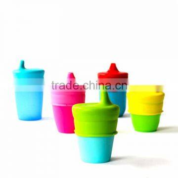 2016 Silicone Sippy Cup Lids for Cups, Glasses, Mason Jars, and Mugs