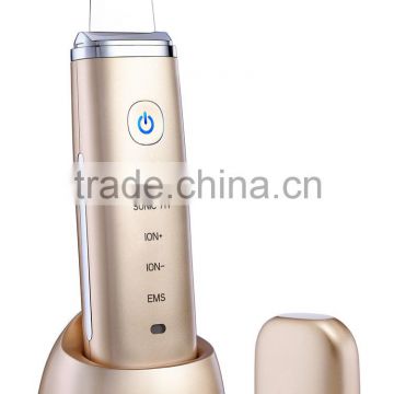 CosBeauty CB025 CE approved beauty ion anion absorption skin scrubber machine ultrasonic dead skin removal