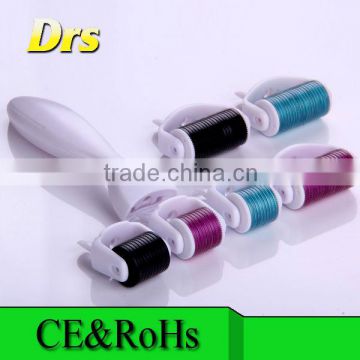 DRS 600 needles derma roller,skin dermaroller,Interchangeable head Microneedles roller Size 0.2MM to 3.0MM