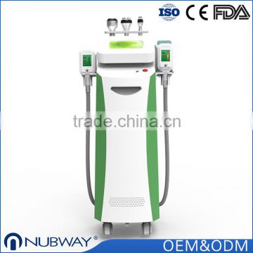 Comfortable Treatment 5 Treatment Handles Cryolipolysis Cool Body Reshape Tech Fat Freezing Slimming Machine Skin Tightening