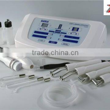 High qualitty ultrasonic & spot removal beauty instrument 4 in 1 beauty instrument