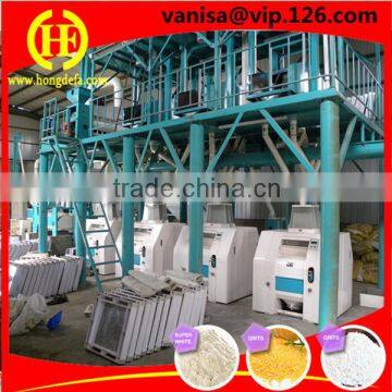 Middle Little 50 Ton/24H Maize Flour Making Machine photo-2