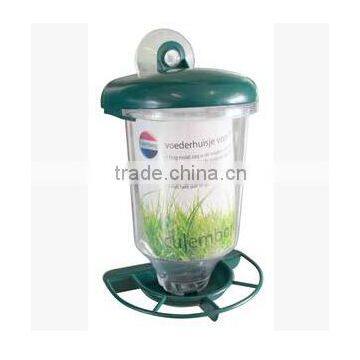 Wholesale Hanging Plastic Wild Bird Feeder/Window Hanging Wild Bird Seed Feeder Outdoor Garden Easy Fill Bird feeder