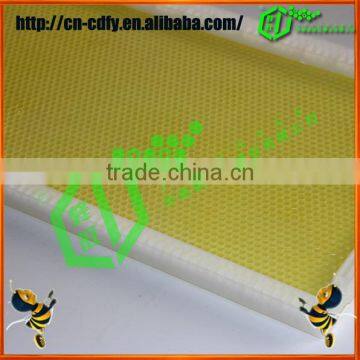 Hot sale honeycomb beeswax/plastic beeswax foundation sheet