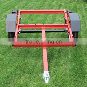 4x4 Power Coated Small Utility Trailer For Sales Red Trailer