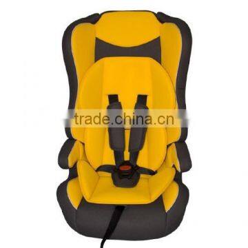 yellow baby car seat