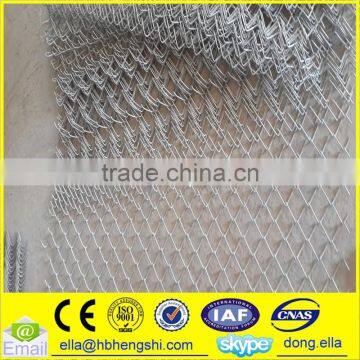 Galvanized Chain Link Wire Mesh Fence