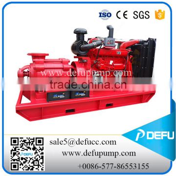 Heavy Duty Horizontal Diesel Engine Fire Pump with Control Panel