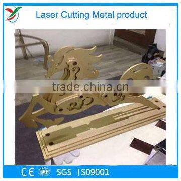 Laser Cutting stainless steel horse with color