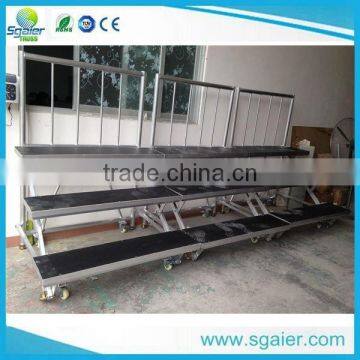 Folding Stage Aluminium Choir Risers, Chorus Platform