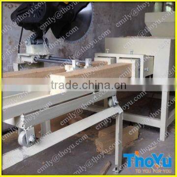 Double Head Compressed Wood Blocks Making Machine (SMS:0086-15890650503)