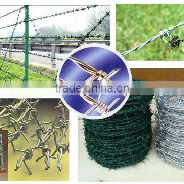 Anlida Hot-Sale 50-300m Plastic Coated Barbed Spiral Wire(10 Years Factory)