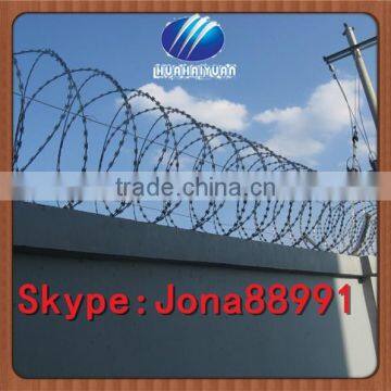 Concertina razor barbed wire, ISO, SUV certificated professional factory