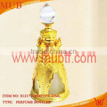 20ml/30ml/50ml/100ml Arabic Perfume Bottle,Diamond top egyptian perfume bottles for sale