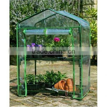 2 Tier Mini Greenhouse with Clear Cover