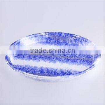 Disposable Round Plastic Frozen Food Tray With Transparent photo-2