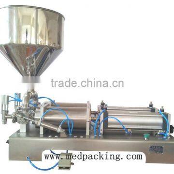 50-500ml Double Heads Cream Shampoo Cosmetic Penumatic Filling Machine photo-2