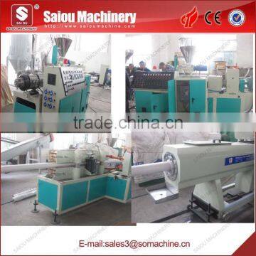 PVC material product processing twin screw extruder machine