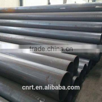 ASTM A53 gr.b welded black erw steel pipe beveled