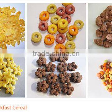 high quality breakfast cereals extuder,breakfast cereals machine