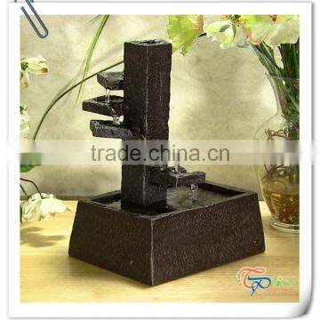 China Factory Decorative Resin Water Fountain With New Design for Home Decooration and Garden Decoration