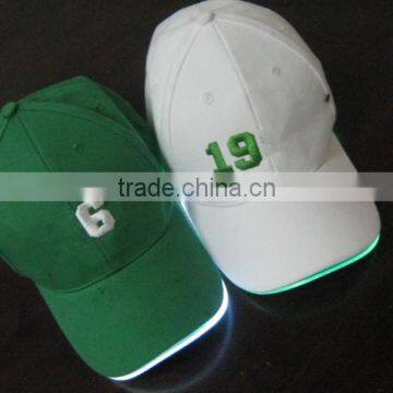 OEM led flashing baseball cap