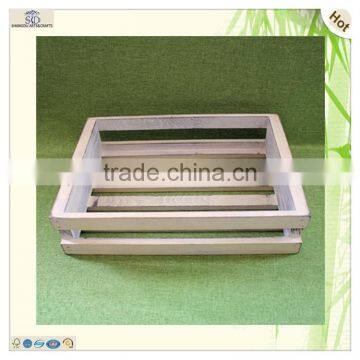 Big Size Unfinished Cuboid Solid Plate Pine Wooden Tray photo-4
