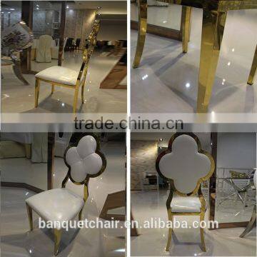 Foshan Furniture Modern Stainless Steel Dining Chair for Restaurant photo-2