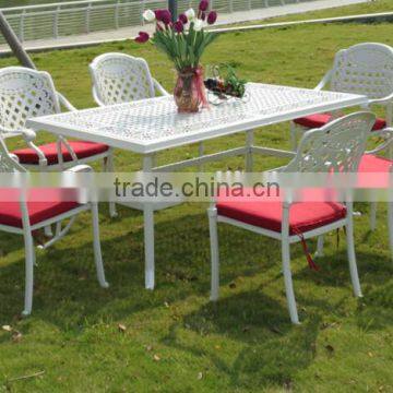 Sigma Cast Aluminium Garden Furniture Dinning Set Outdoor Table and Chairs photo-2