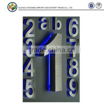 3D Stainless Steel House Number Sign photo-2