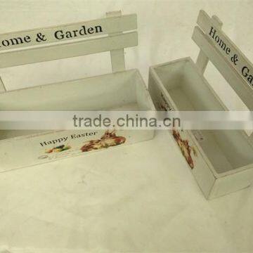 Hot Sale Garden Decoration Flower Box, Shabby Chic Flower Pot photo-5
