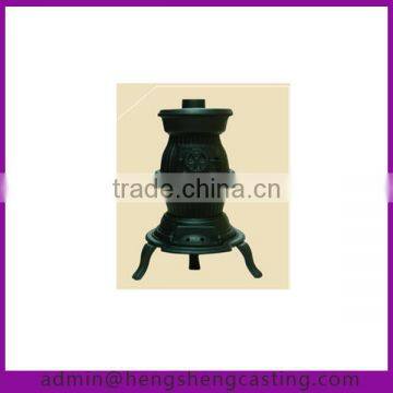 antique outdoor cast iron wood burning stove