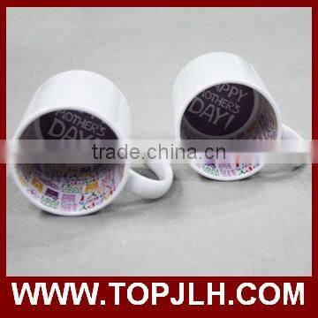 Liling 11 oz Plain White Blank Sublimation Coffee Ceramic Mug photo-5