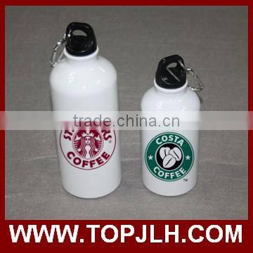 Personalised bycile aluminium drink logo printing water bottle