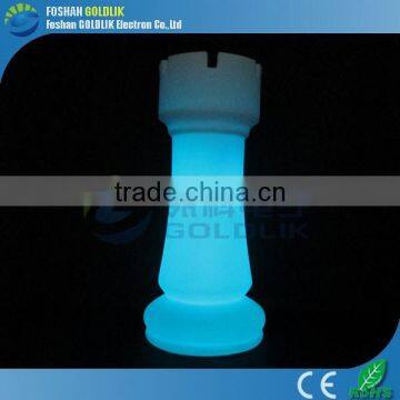 Music Control Party Decorative Tall Chess Landscape Illuminated LED Light Rook photo-6