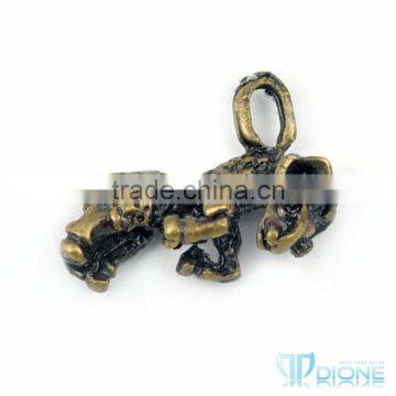 Antique Bronze Elephant Metal Charms Hot Sell Animal Metal Charms photo-3