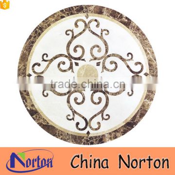 Home decorative round marble floor medallion NTMS-MM001A