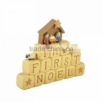 Custom the Birth of Jesus Miniature Nativity Christmas Decoration photo-3