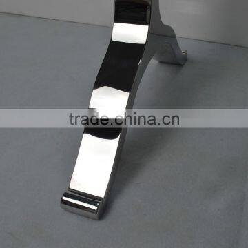 Online Shopping Hot Sales Modern Stainless Steel Table Legs With Wooden Table photo-3