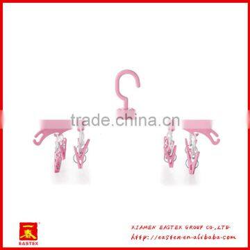 Rotatable Clothes Hanger Rack With 8 Clips photo-2