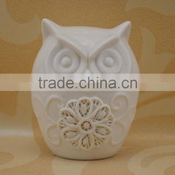 wholesale ceramic coin bank & ceramic money box with owl shape