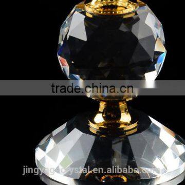 6 Years Experiences Factory Handmade Glass Crystal Wedding Candlestick photo-3