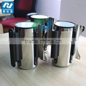 Wall Mounting Retractable Strap Barrier/belt Queue Barrier photo-4