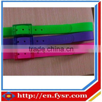 2016 factory wholse price silicone belts for man made in China