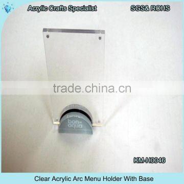 2017 Custom Acrylic Wedding Menu Card Holder photo-5