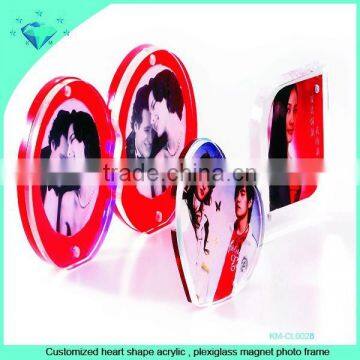 Wholesale High Quality Low Price Acrylic Picture Frame With Standoffs photo-4