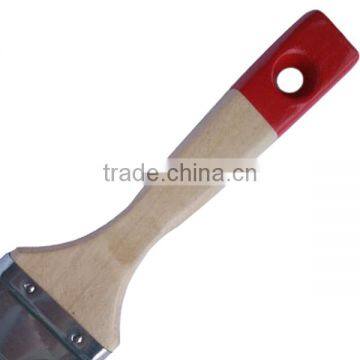 Red Tip Varnished Wooden Handle 100% Bristle Roller Paint Brush photo-3