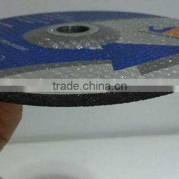7"(180x6x22.2mm) Depressed Center Resin Bonded Reinforced Grinding Wheel For Metal photo-3