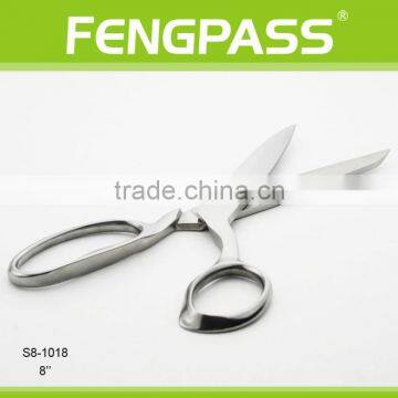 S8-1018 20.3cm 2Cr13 Stainless Steel Blade With Zinc Alloy Handle Tailoring Scissors photo-3
